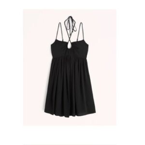 Abercrombie & Fitch Strappy Flirty Mini Dress, Black, size M TLL